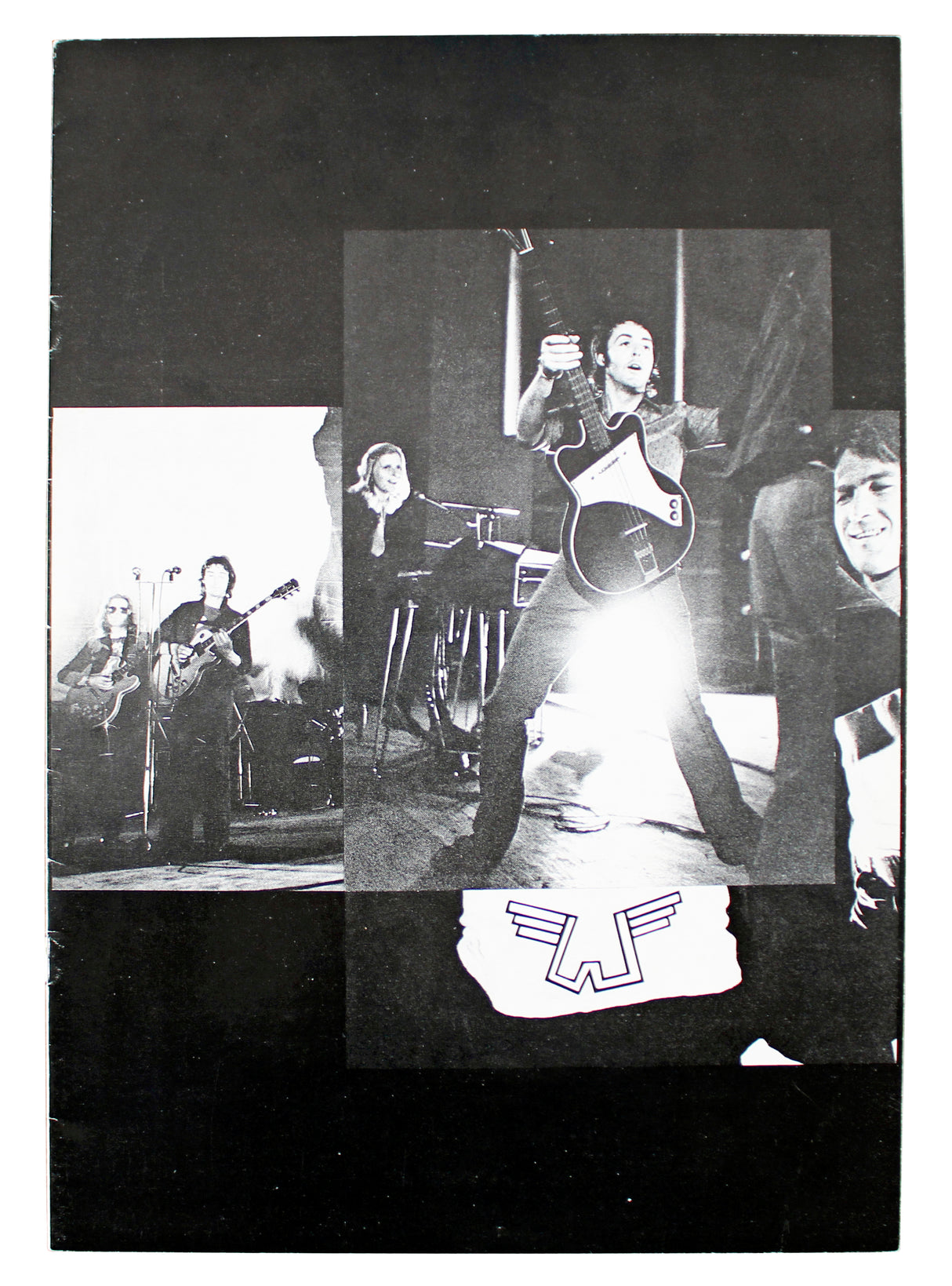 (3) Linda & Paul McCartney, Denny Lane Signed Wings Over Europe Tour Program BAS
