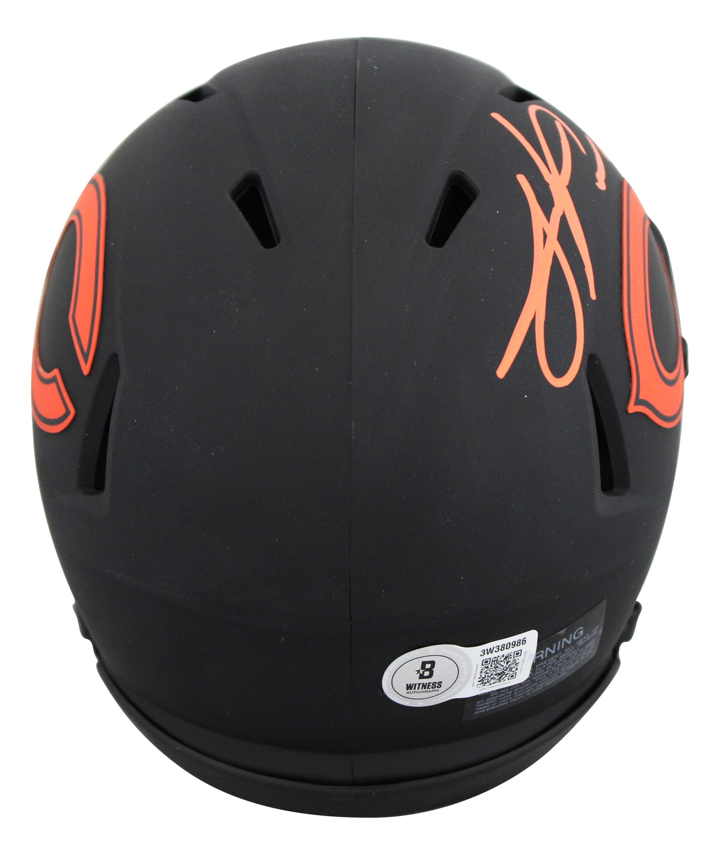 Bears Julius Peppers Authentic Signed Eclipse Speed Mini Helmet BAS Witnessed