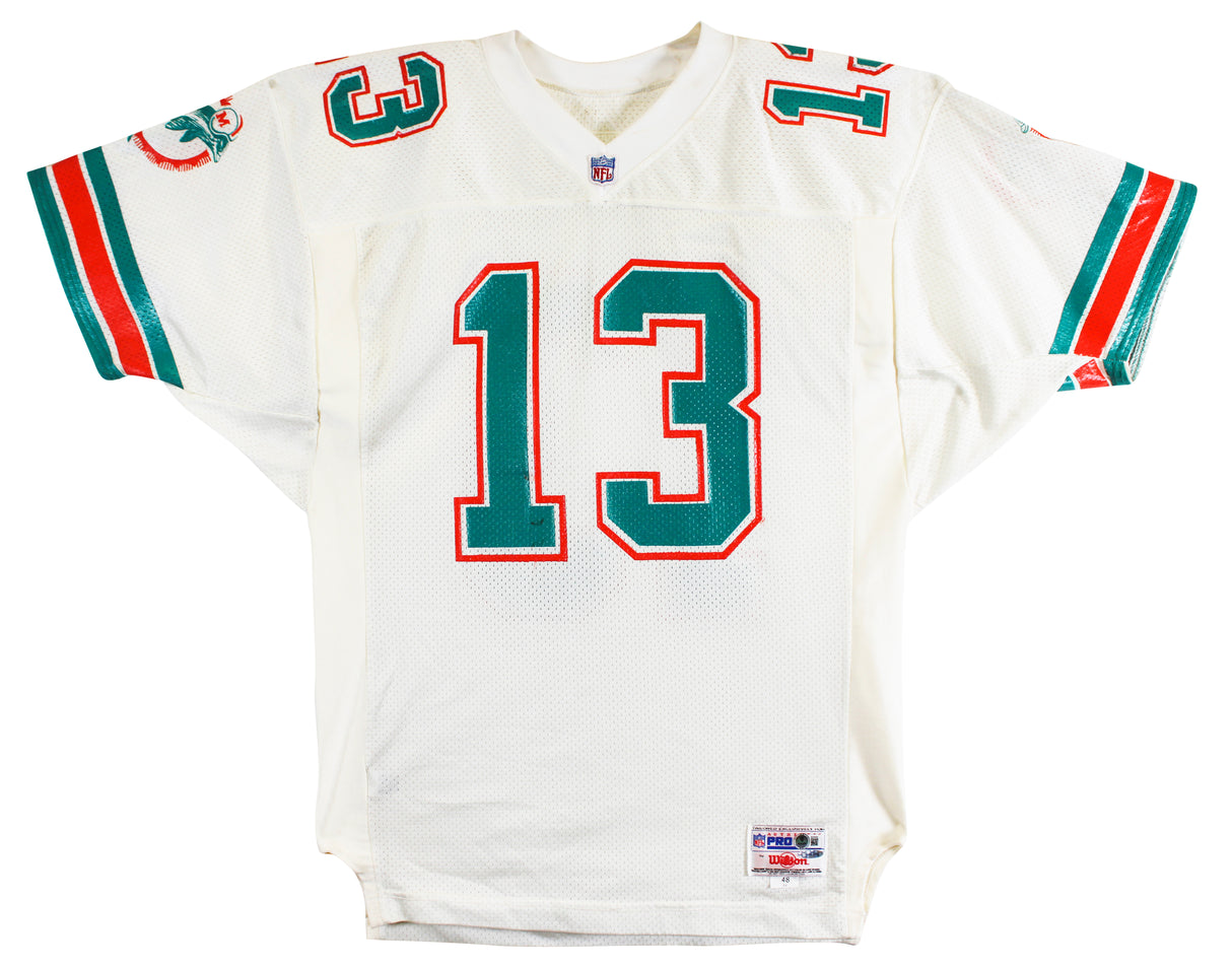Dolphins Dan Marino Authentic Signed White Wilson Proline Jersey BAS & UDA