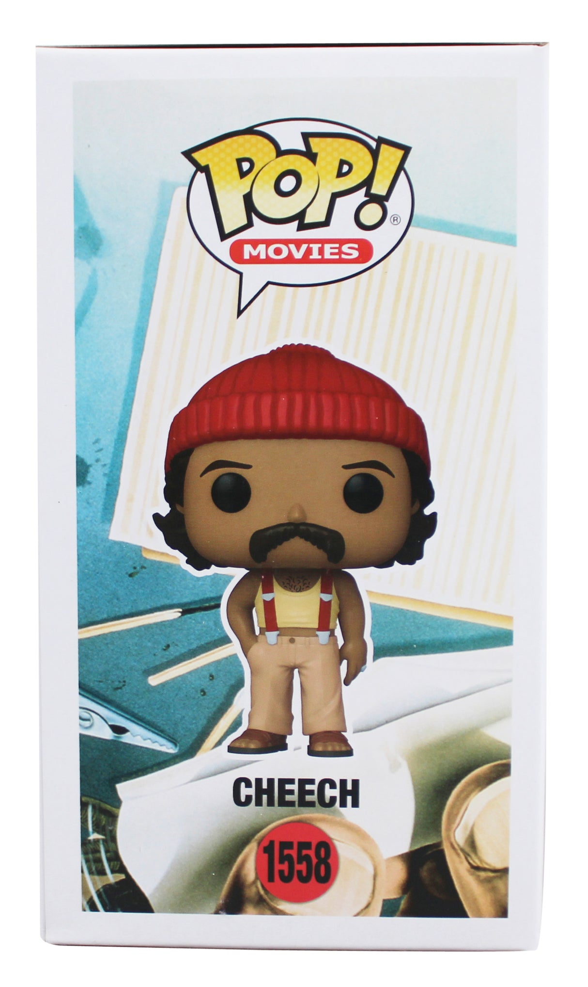 Cheech Marin Up In Smoke Authentic Signed #1558 Funko Pop Figure JSA #CA07056