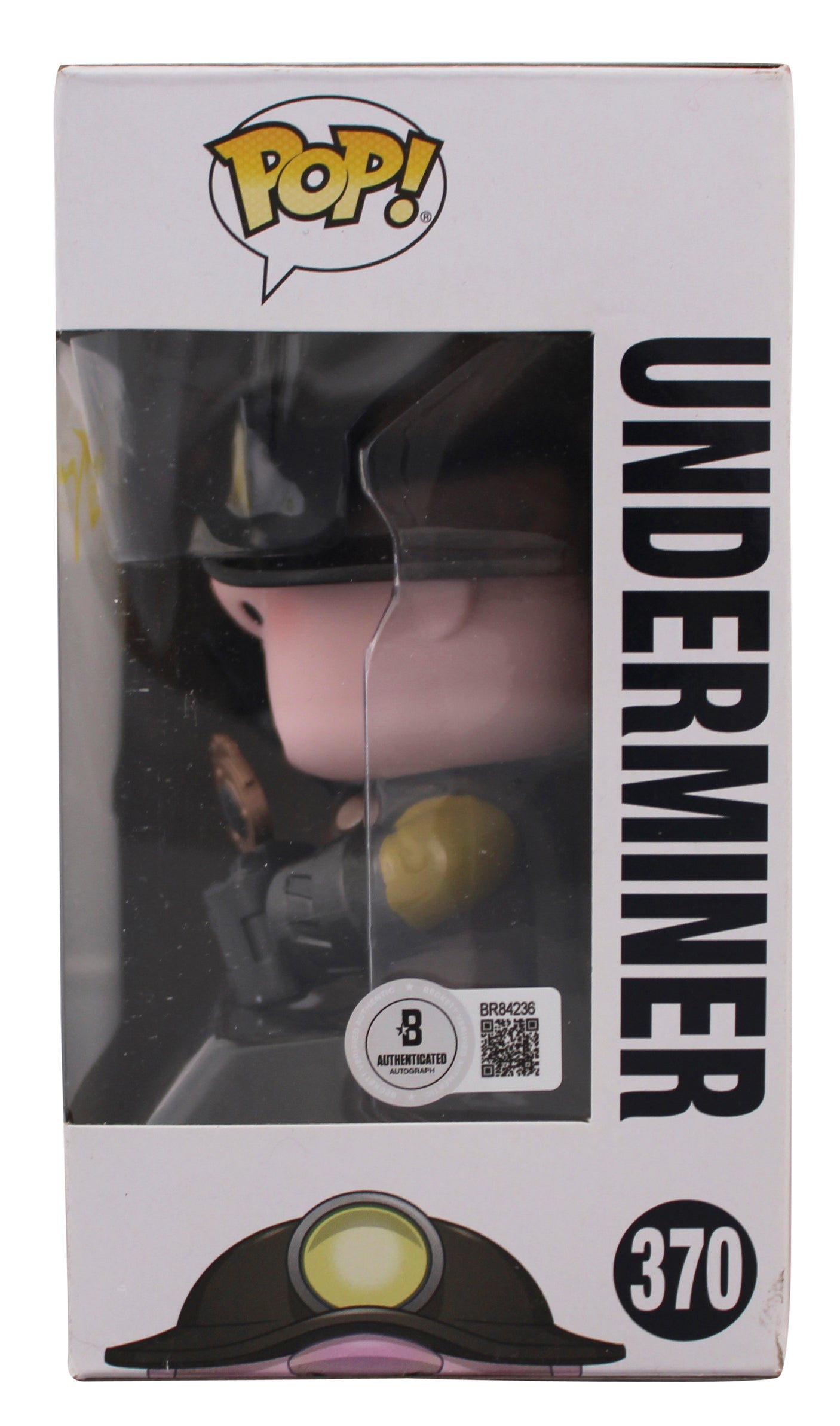 John Ratzenberger Incredibles 2 Signed #370 Funko Pop Vinyl Figure BAS #BR84236