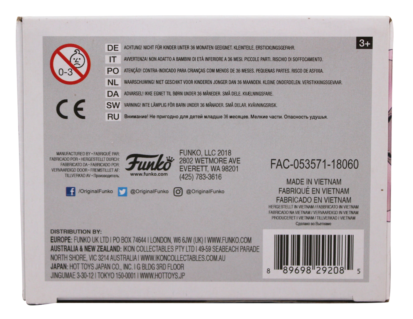 John Ratzenberger Incredibles 2 Signed #370 Funko Pop Vinyl Figure BAS #BR84236