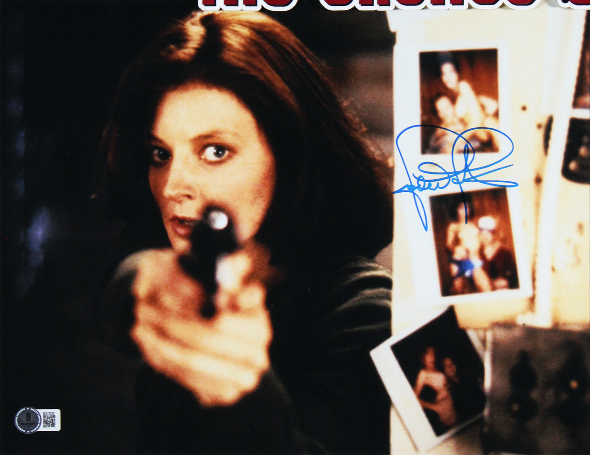 Jodie Foster Anthony Hopkins Silence of the Lambs Signed Framed Display BAS JSA