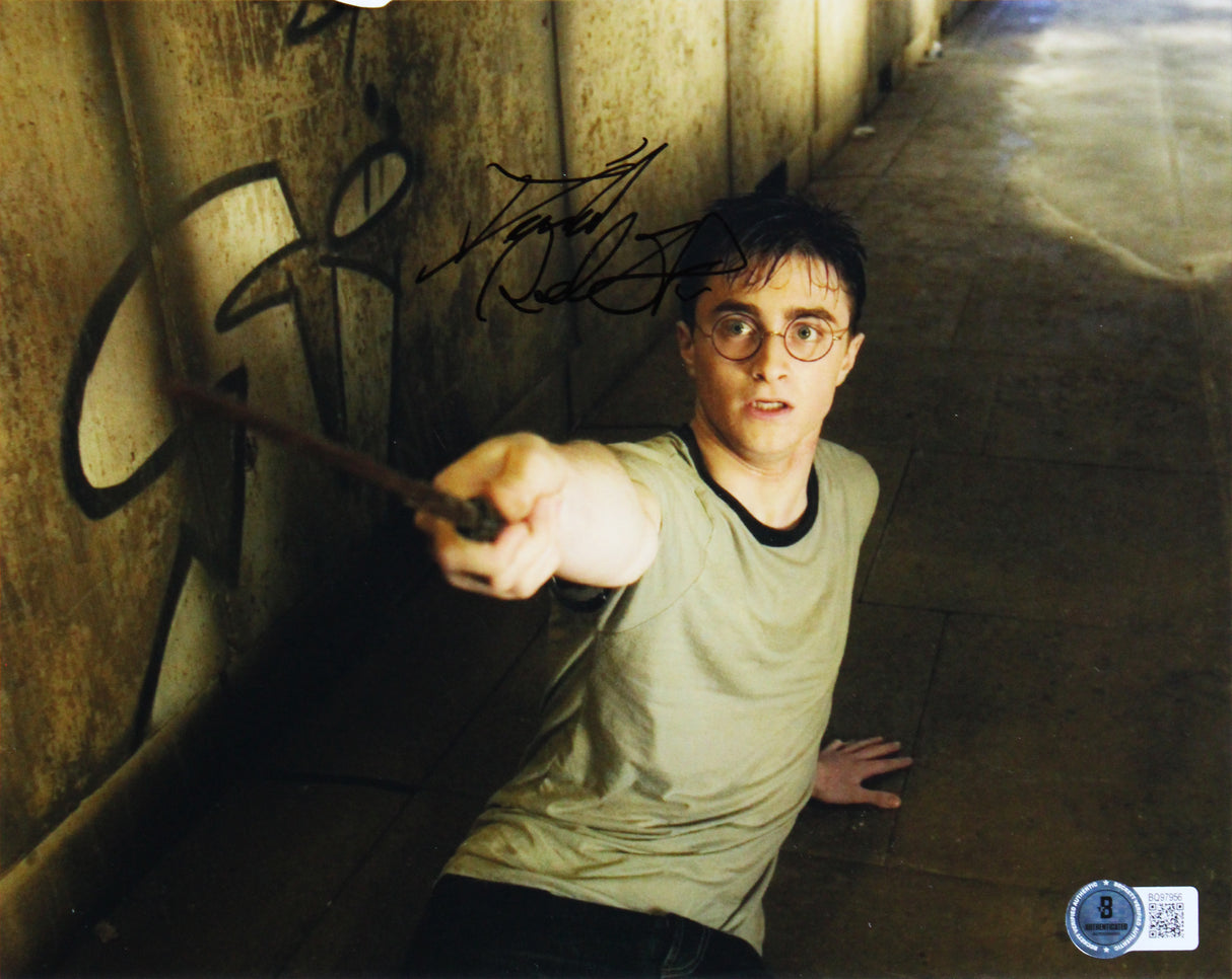 Daniel Radcliffe & Rupert Grint Harry Potter Signed 8x10 Framed Photo BAS 1