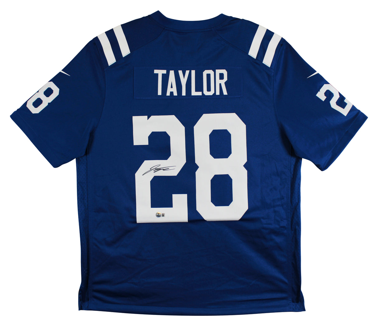 Colts Jonathan Taylor Authentic Signed Blue Nike Limited Jersey BAS Witnessed
