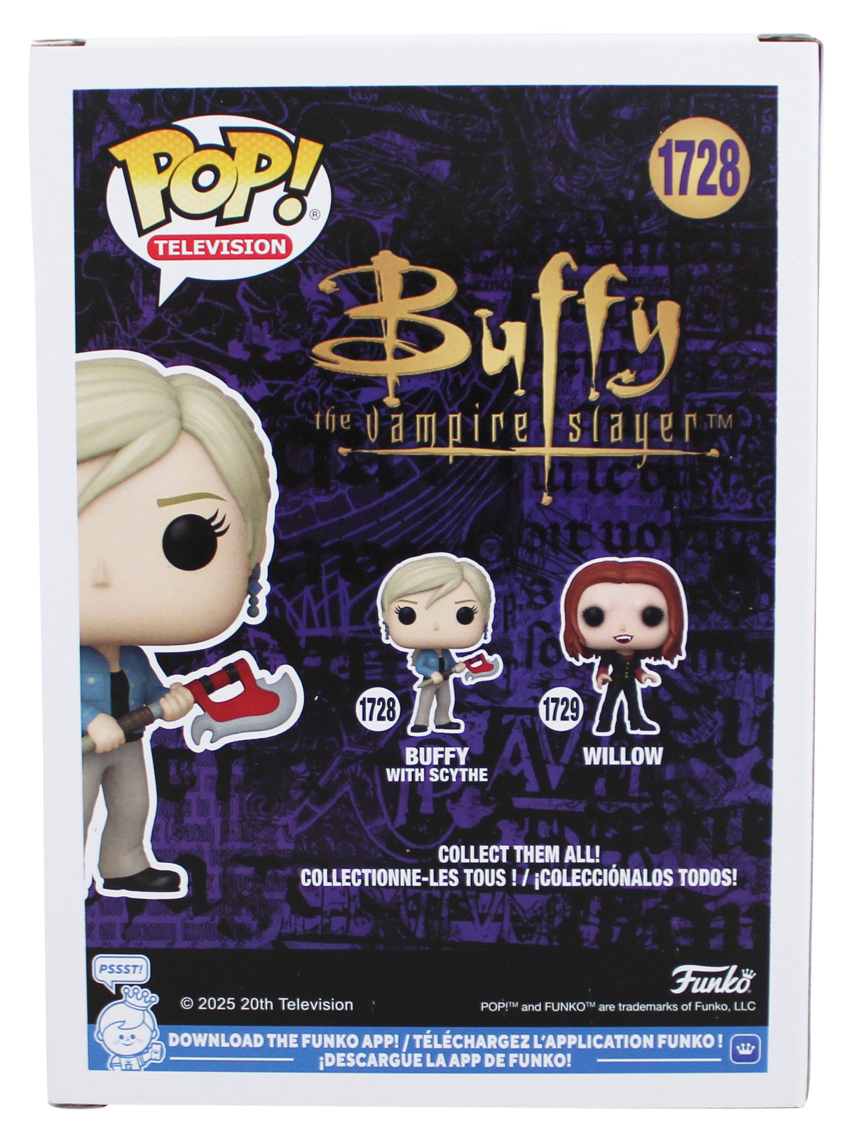 Sarah Michelle Gellar Buffy Authentic Signed #1728 Funko Pop Figure BAS #BR79872