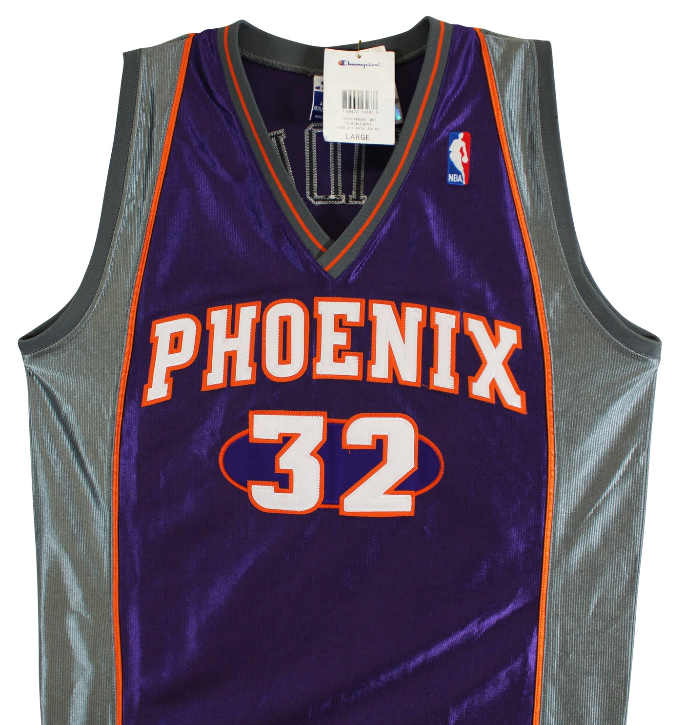 Suns Jason Kidd Authentic Signed Purple Champion Authentic Jersey BAS #BV70288