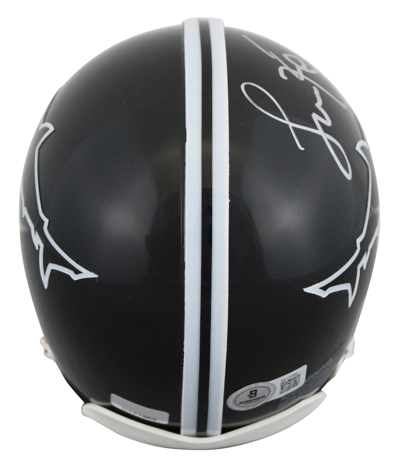 Jamie Foxx & Al Pacino Any Given Sunday Signed Sharks Mini Helmet BAS #AE13765