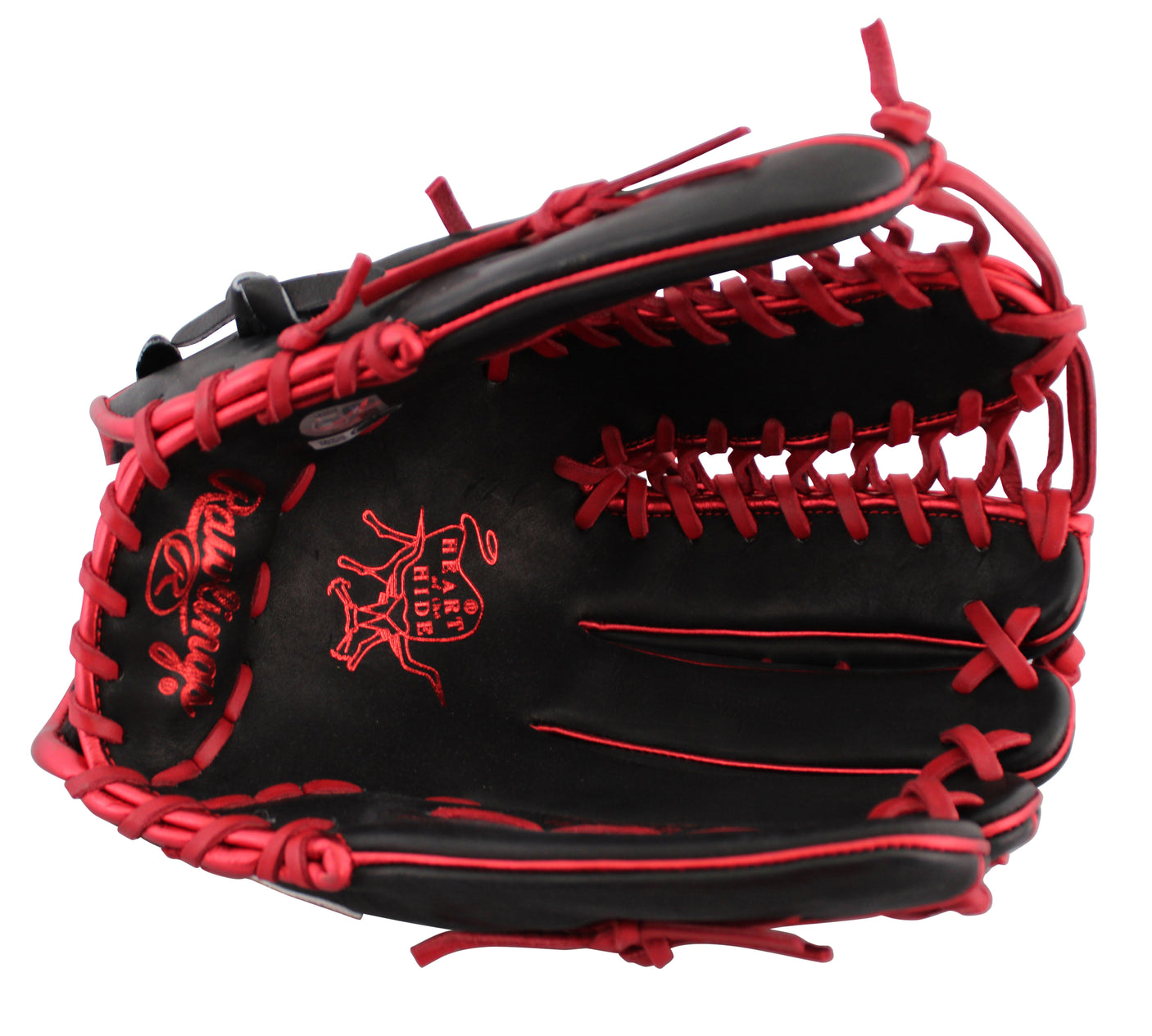 Angels Mike Trout Signed Black Rawlings Player Model Baseball Glove MLB & BAS 3