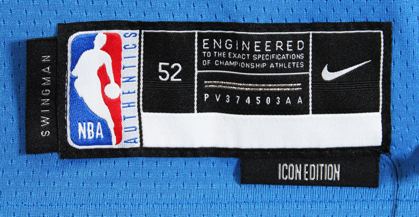 Thunder Shai Gilgeous-Alexander Signed Blue Nike Swingman Jersey BAS #BV70413