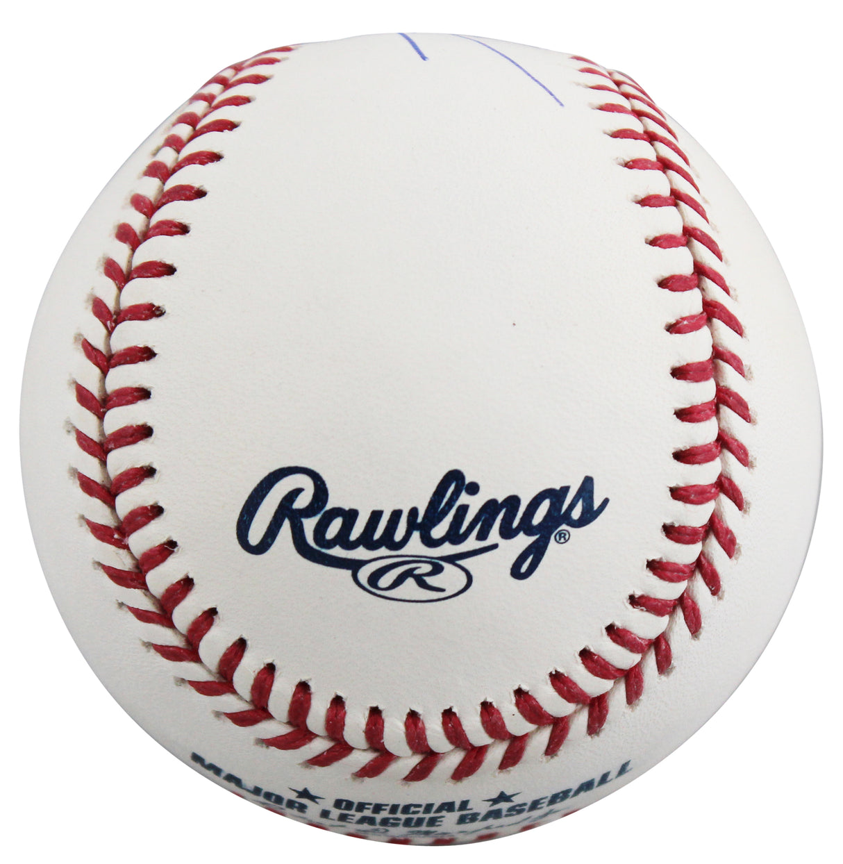 Rangers Josh Smith Authentic Signed OML Baseball Autographed BAS Witnessed