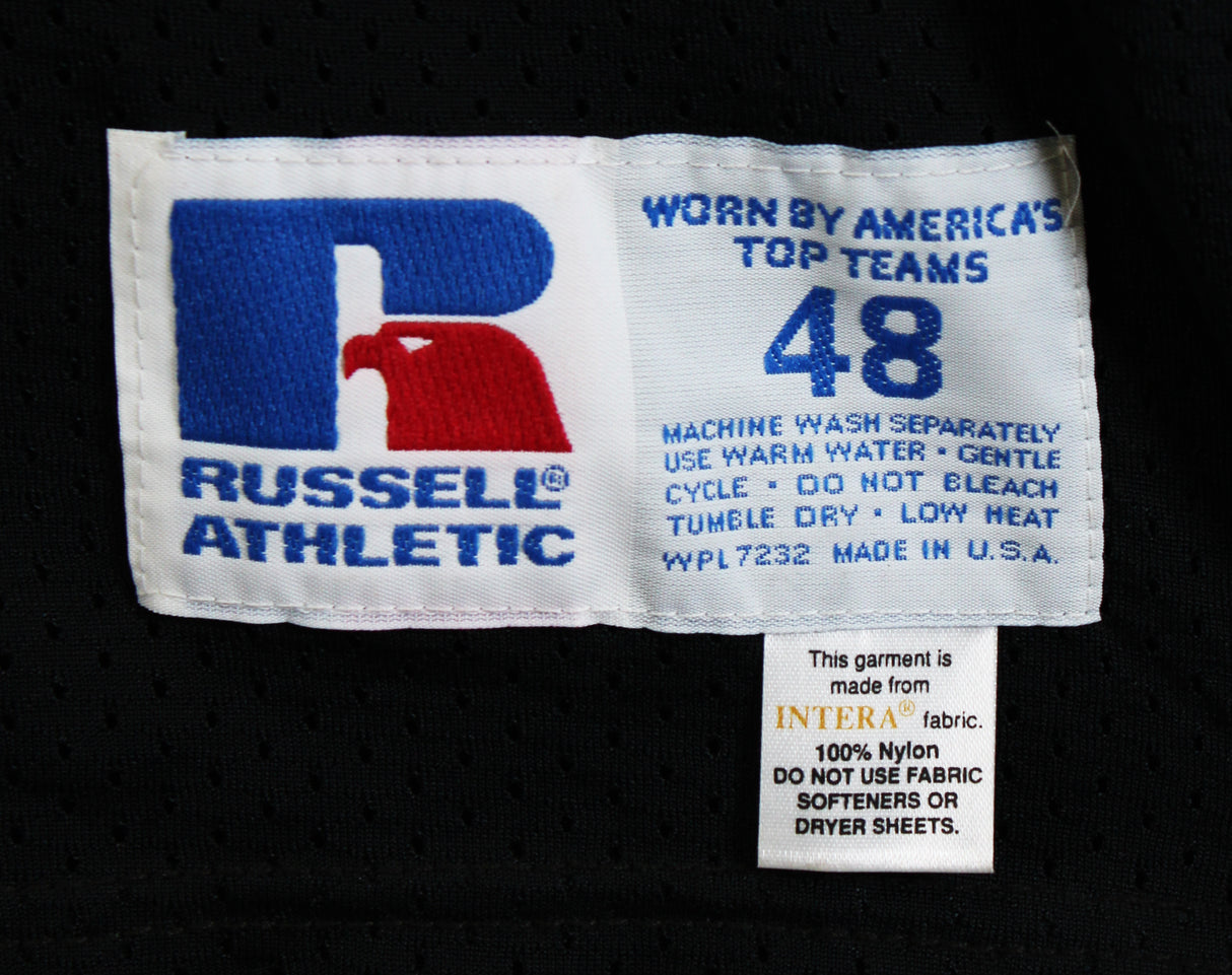 Falcons Billy Joe Tolliver Signed Twice Black Russell Athletic Jersey BAS