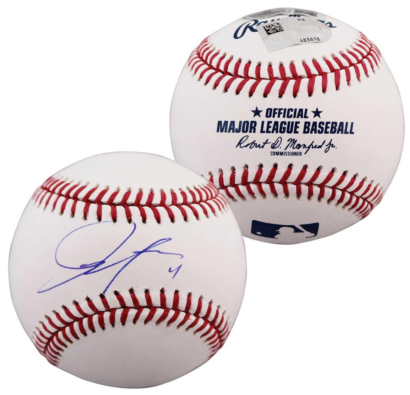 Dodgers Roki Sasaki Authentic Signed Manfred Oml Baseball w/ Case MLB & BAS