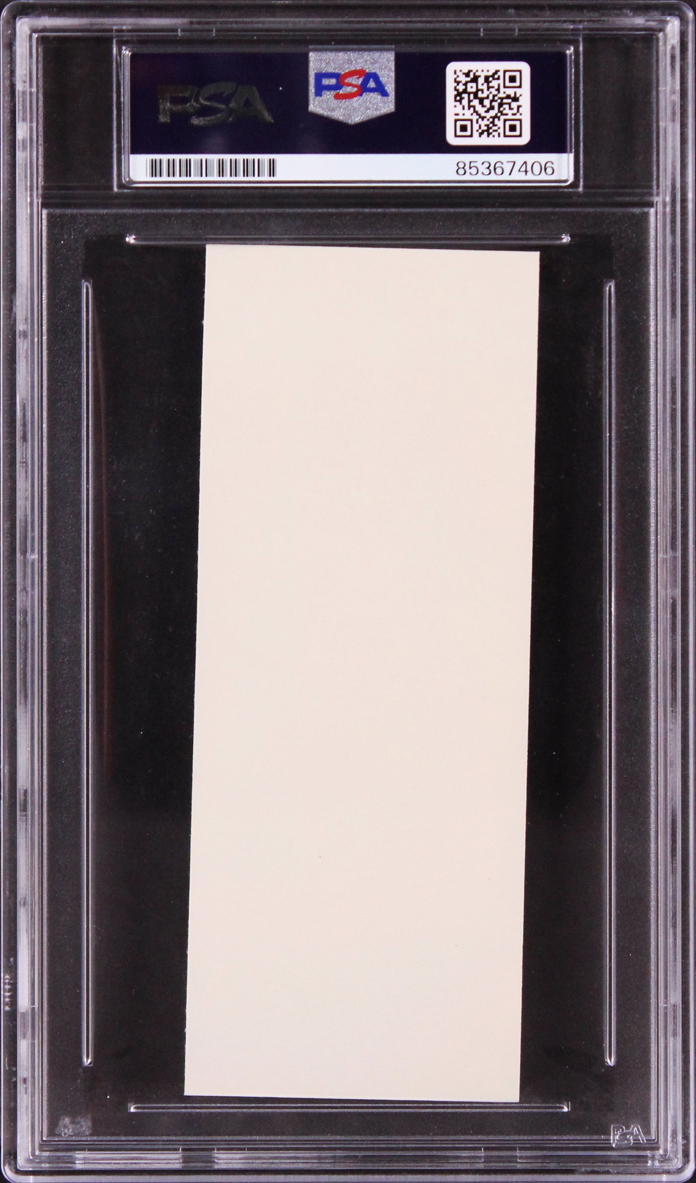 Cardinals Rogers Hornsby Authentic Signed 2x3.5 Cut Signature PSA/DNA Slabbed