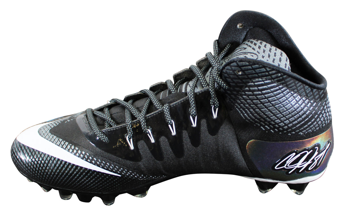 Lions Calvin Johnson Signed Signature Series Right Football Cleat BAS Witnessed
