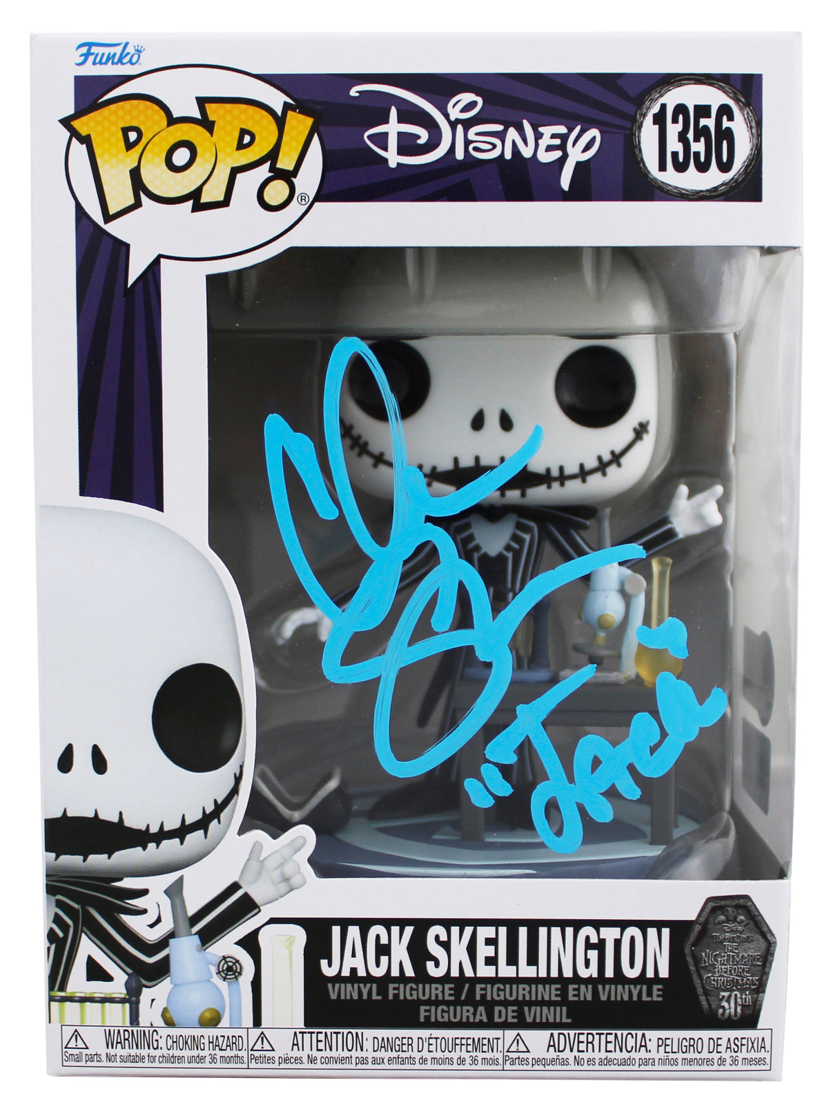 Chris Sarandon "Jack" Authentic Signed #1356 Funko Pop Vinyl Figure BAS #BV70493