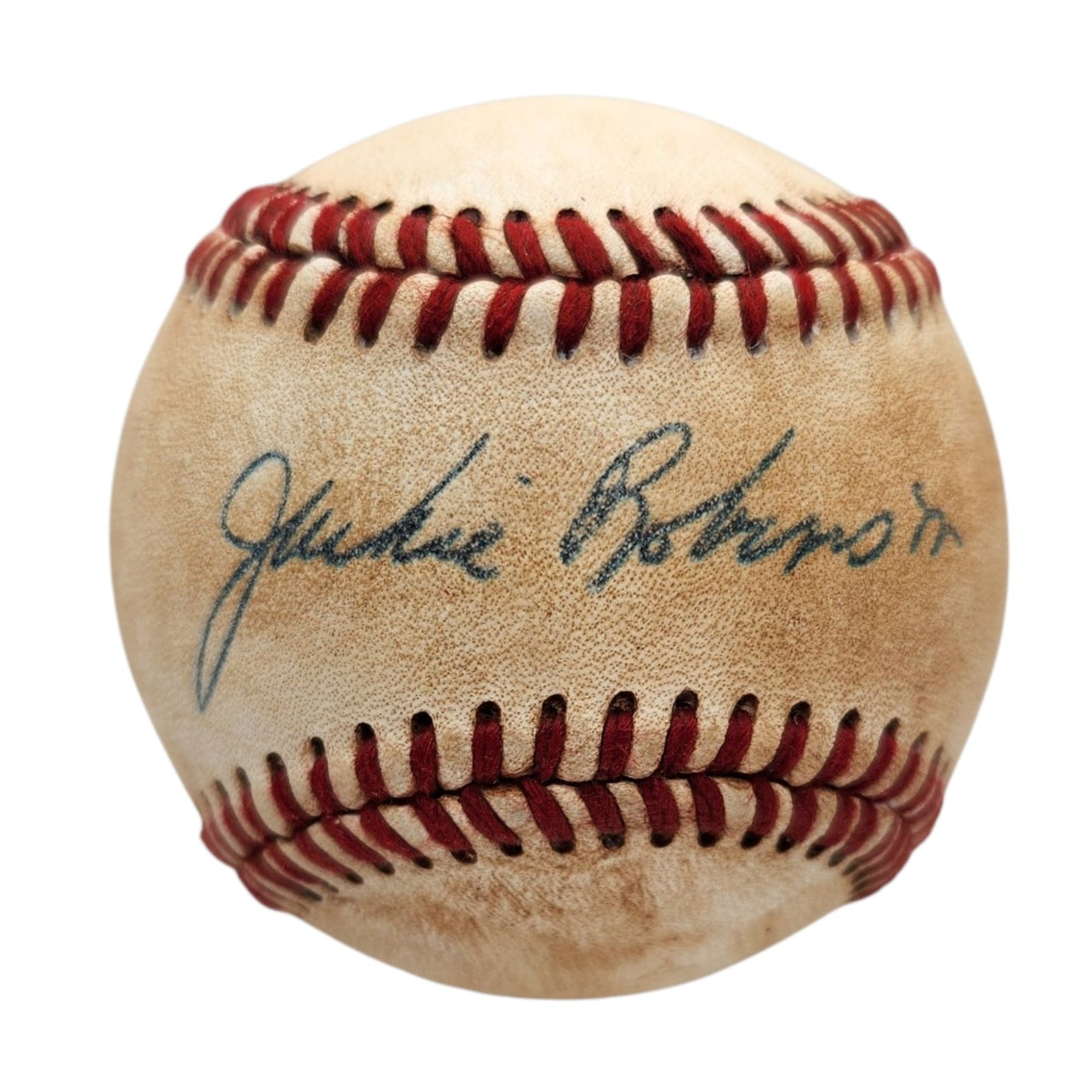 Jackie Robinson Dodgers Replica Baseball w/ Circa 1950s Facsimile Autograph