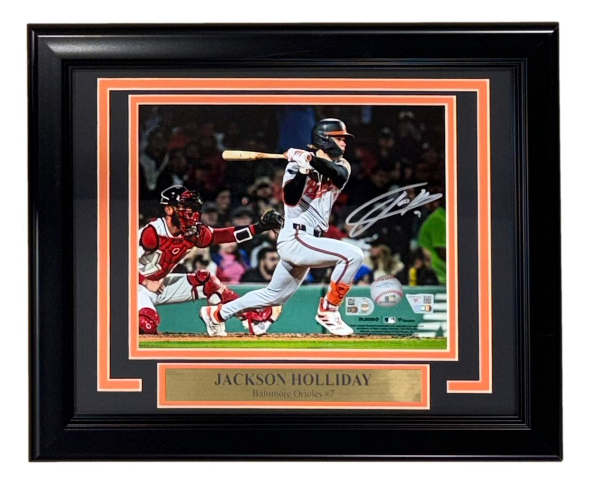 Jackson Holliday Signed Framed 8x10 Baltimore Orioles Photo Fanatics
