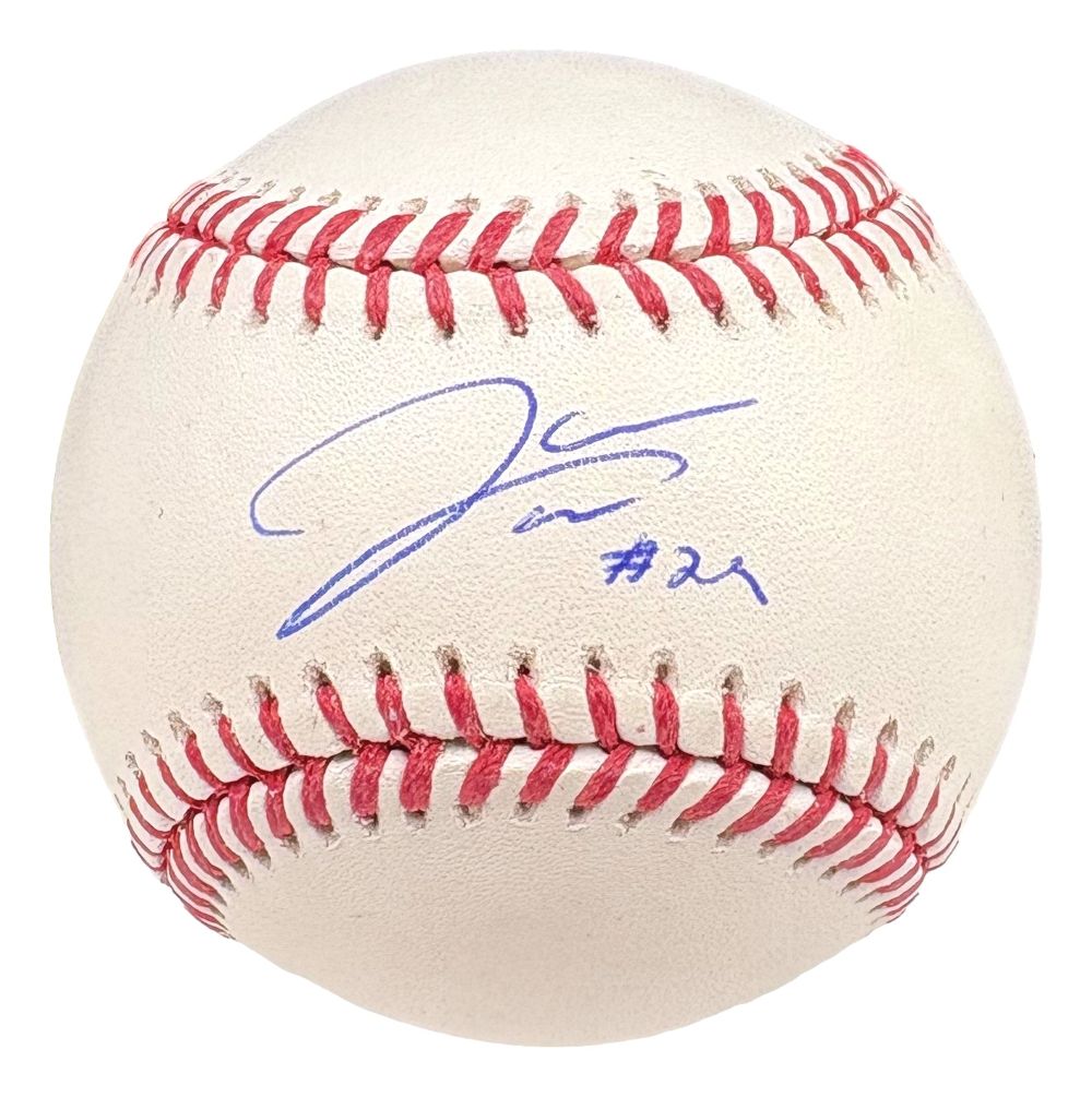 James Wood Washington Nationals Signed Rawlings Official Baseball BAS