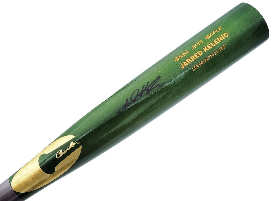 Jarred Kelenic Signed Autographed Chandler Players Model Bat BAS