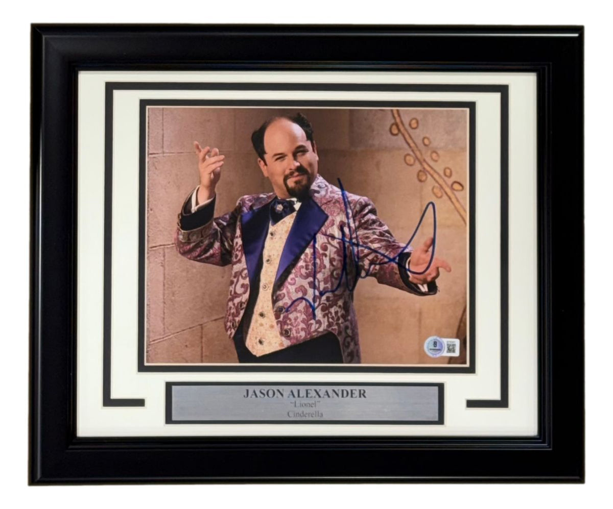 Jason Alexander Signed Framed 8x10 Cinderella Photo BAS BT55357