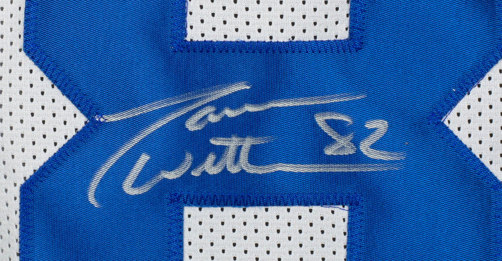 Jason Witten Dallas Signed White Football Jersey BAS
