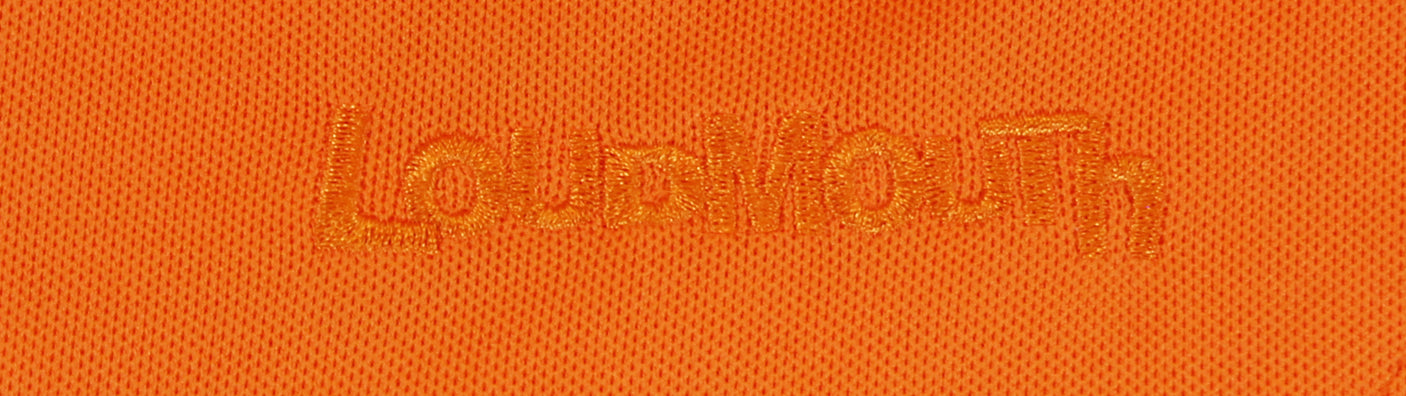 John Daly Authentic Signed Match Worn Orange Loudmouth Polo Shirt BAS #BK84780