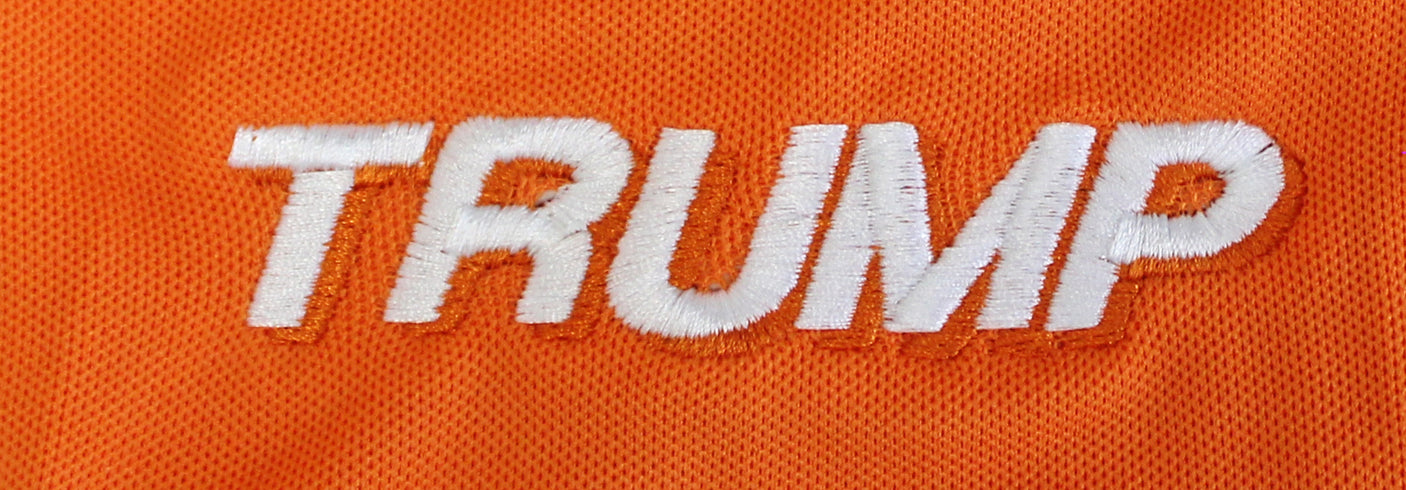 John Daly Authentic Signed Match Worn Orange Loudmouth Polo Shirt BAS #BK84780