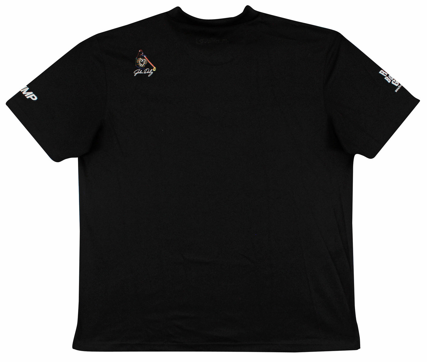 John Daly Authentic Signed Match Worn Black Loudmouth Polo Shirt BAS #BK84777