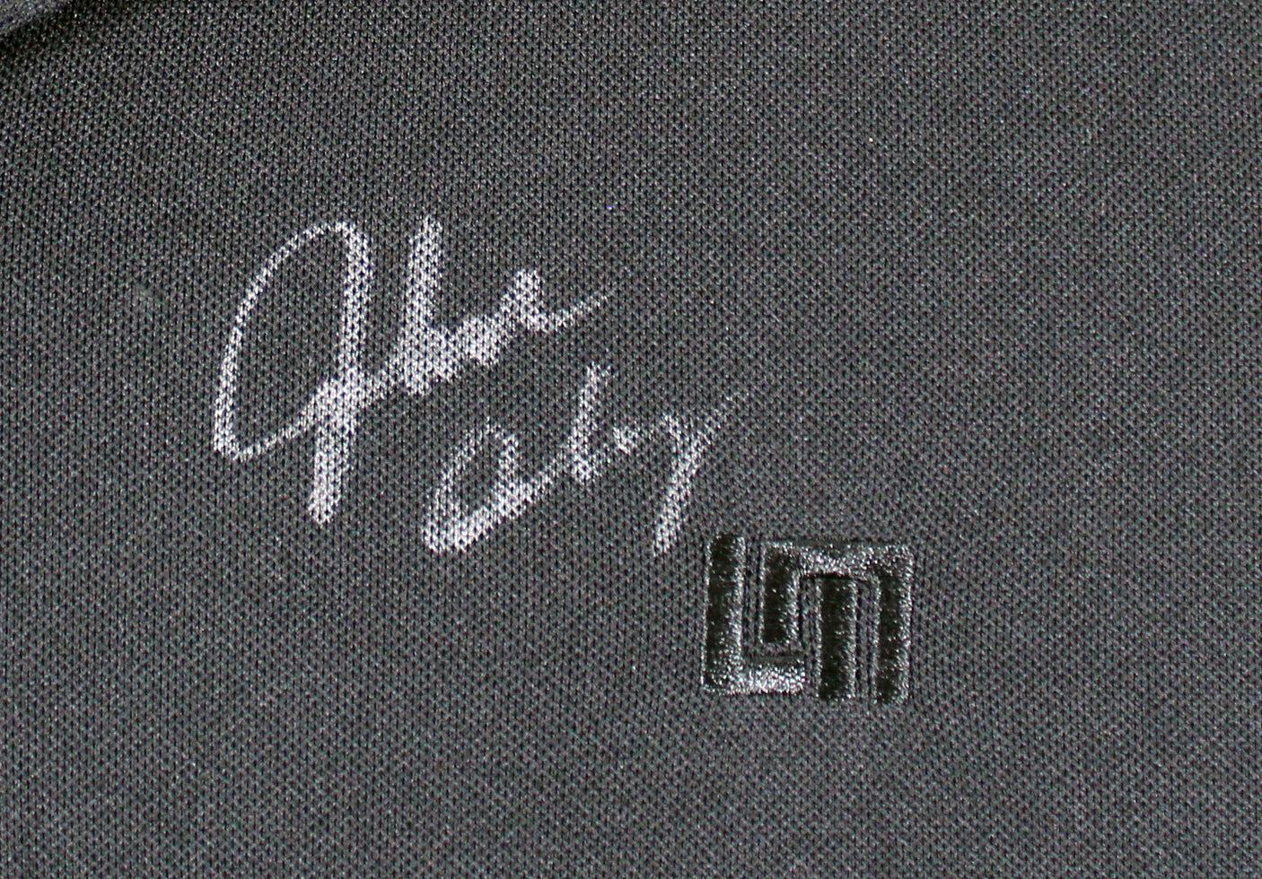 John Daly Authentic Signed Match Worn Black Loudmouth Polo Shirt BAS #BK84771