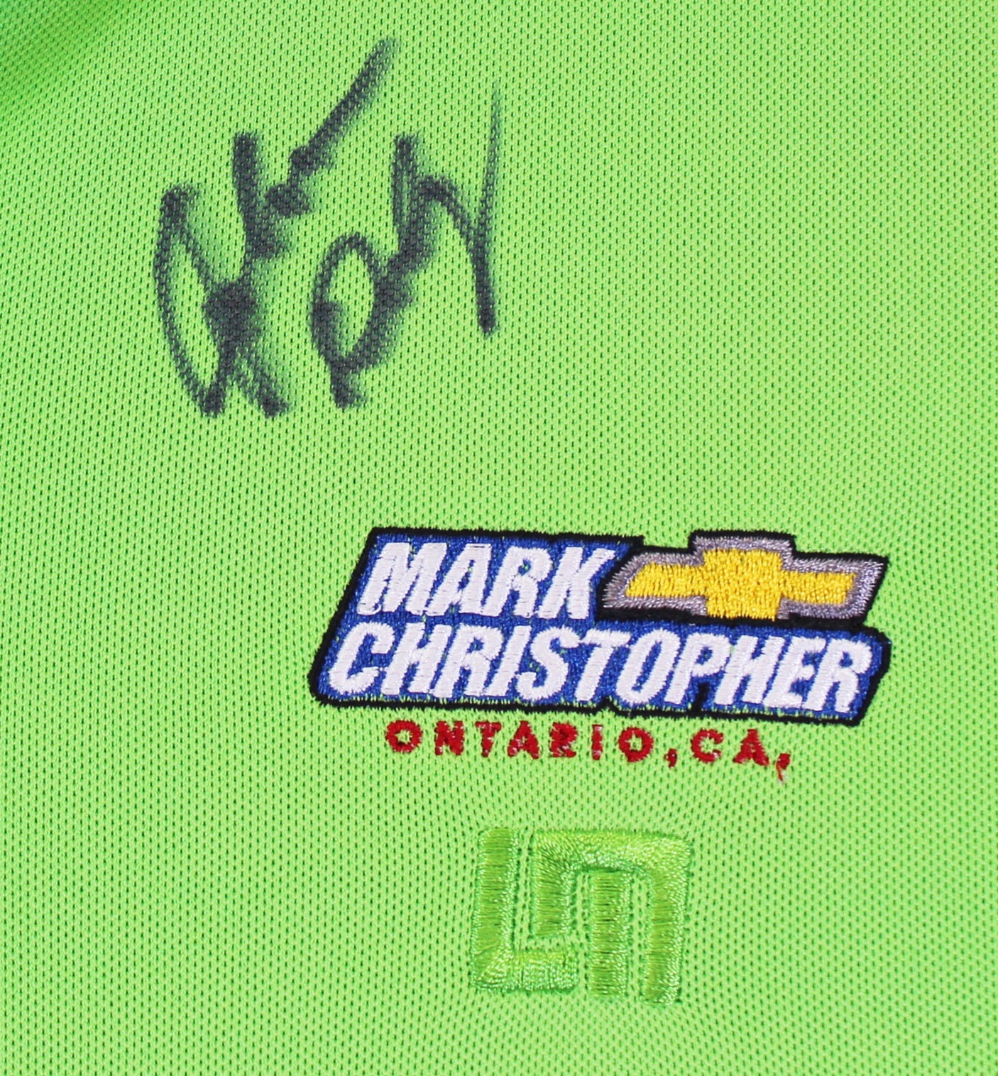 John Daly Authentic Signed Match Worn Green Loudmouth Polo Shirt BAS #BK84765