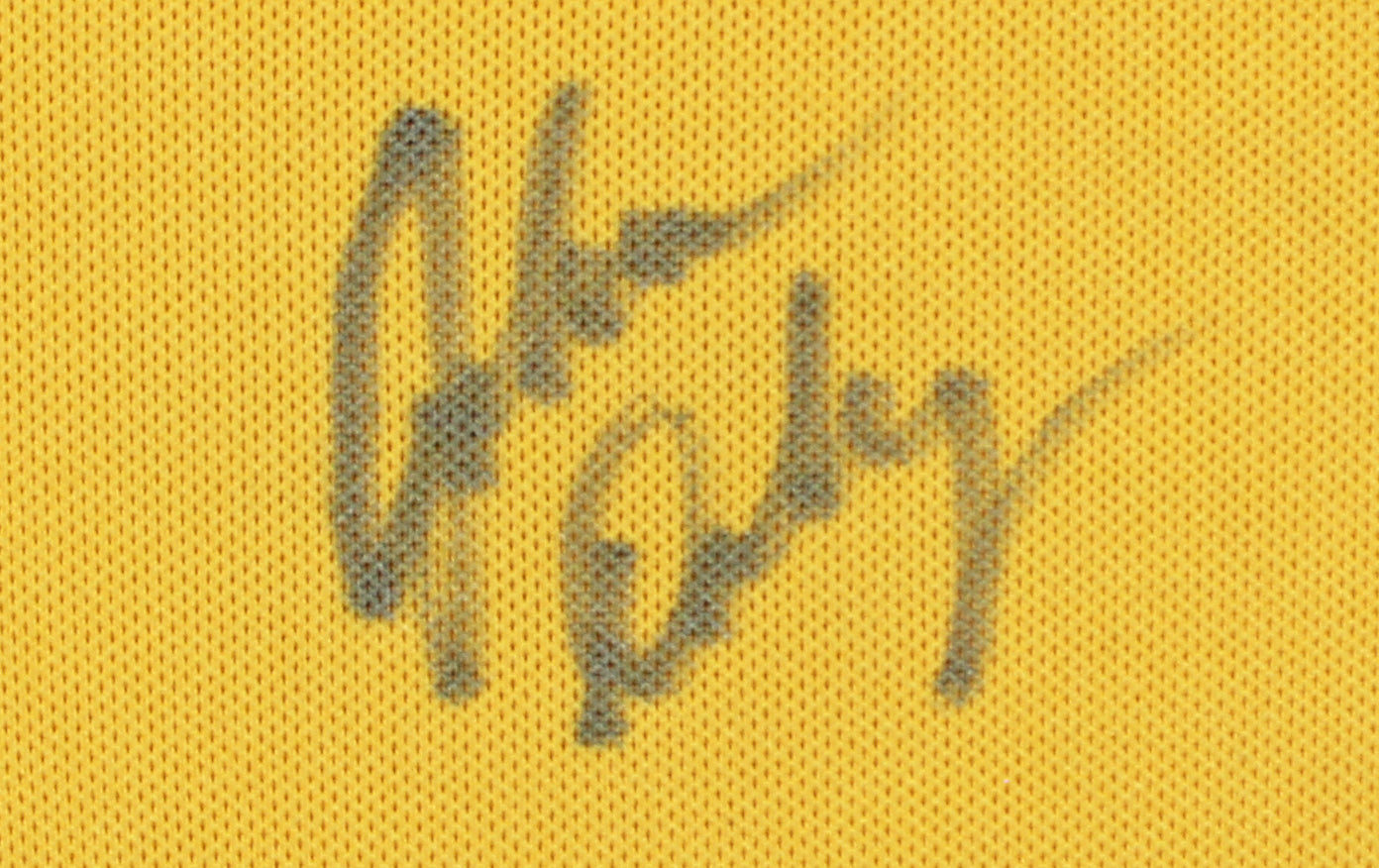 John Daly Authentic Signed Match Worn Yellow Polo Shirt BAS #BK84755