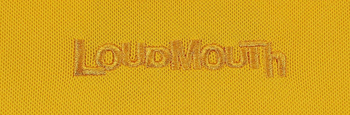 John Daly Authentic Signed Match Worn Yellow Polo Shirt BAS #BK84755