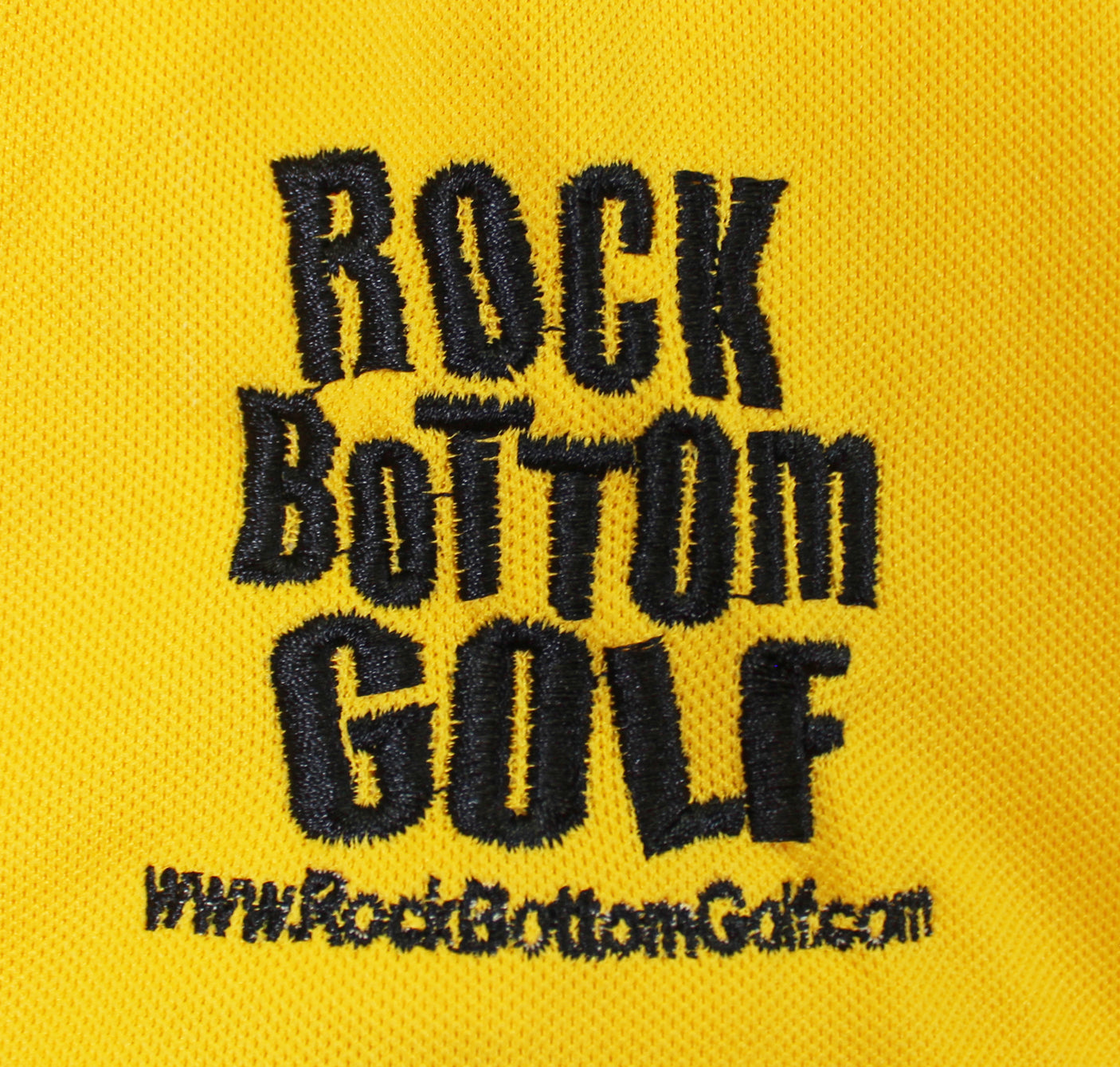 John Daly Authentic Signed Match Worn Yellow Polo Shirt BAS #BK84755