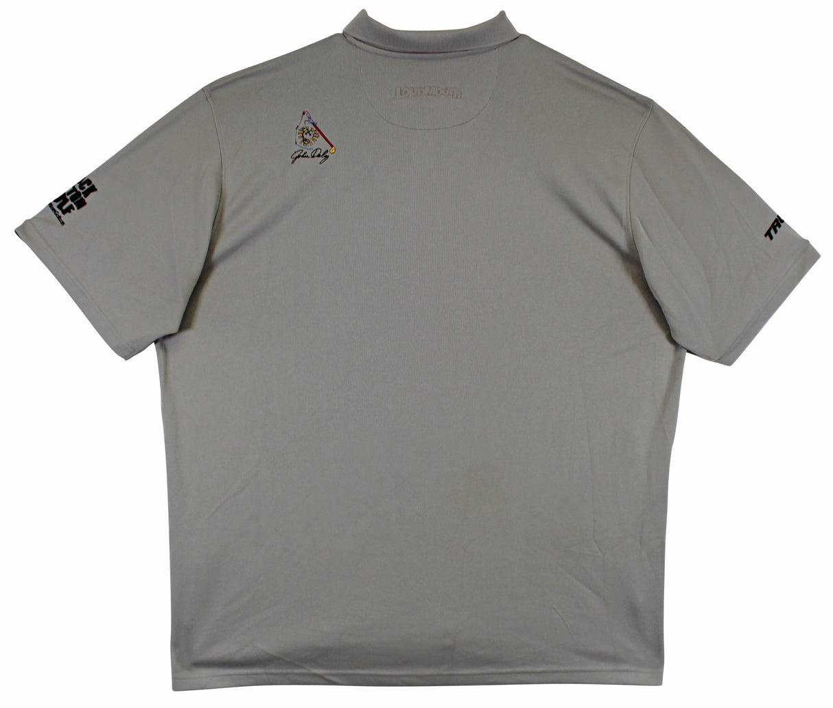 John Daly Authentic Signed Match Worn Grey Loudmouth Shirt BAS #BK84748
