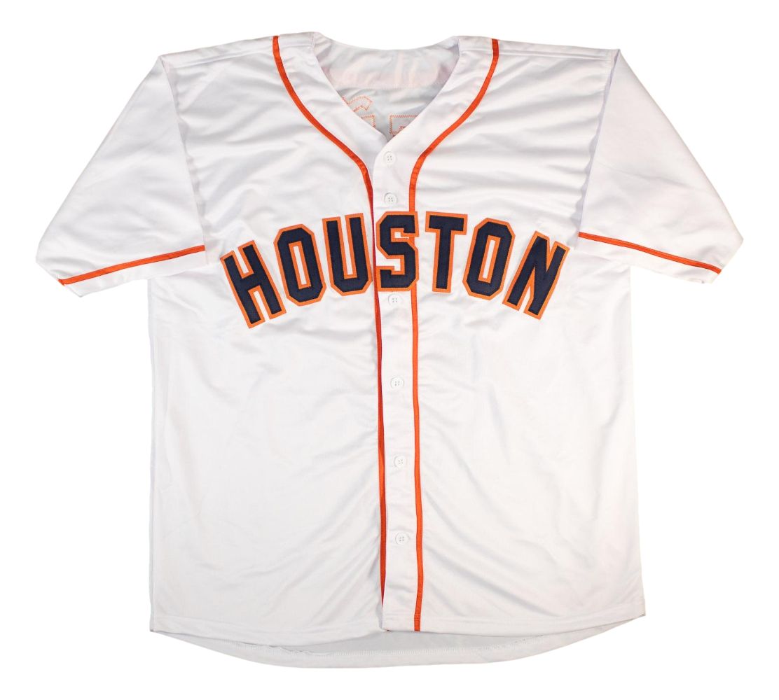Jeremy Pena Houston Signed White Baseball Jersey 22 WS MVP BAS