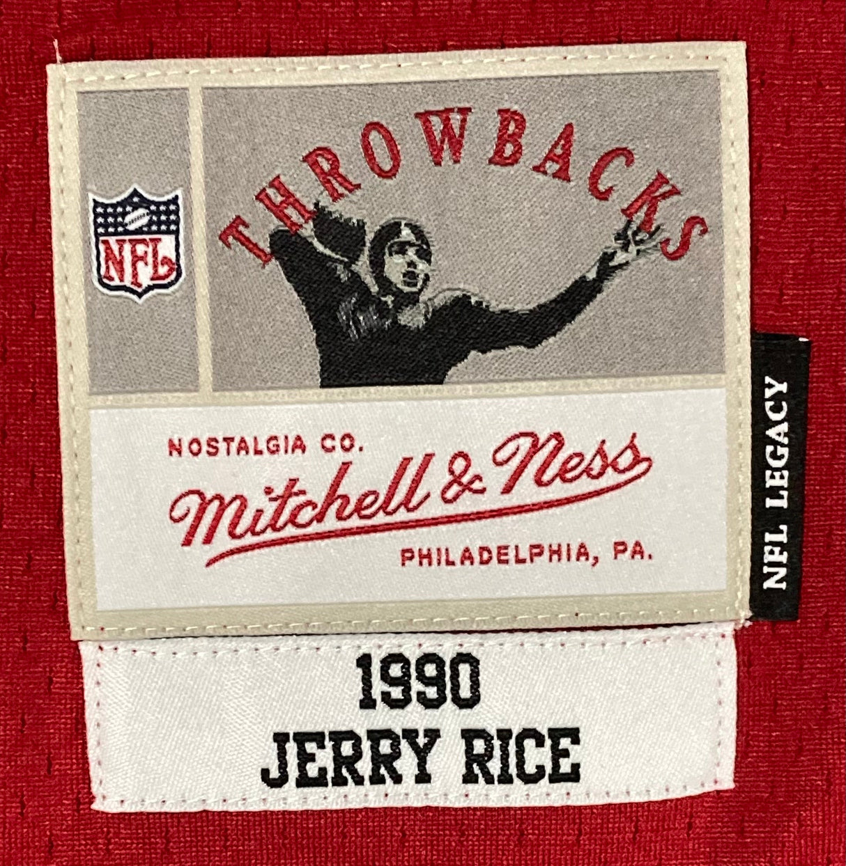Jerry Rice Signed San Francisco 49ers Mitchell & Ness NFL Legacy Jersey Fanatics