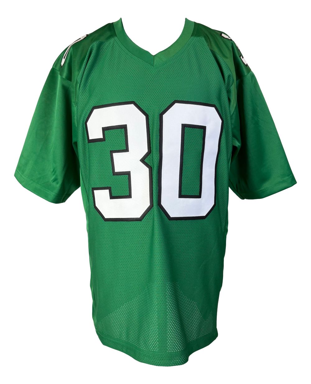 Jihaad Campbell Philadelphia Signed Kelly Green Football Jersey BAS