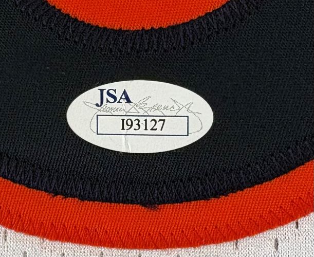 Jim McMahon Signed Chicago Bears White Reebok Authentic Jersey JSA