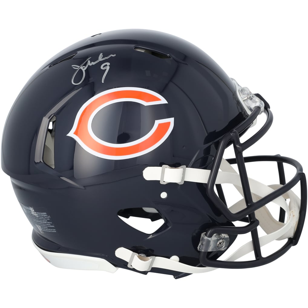 Jim McMahon Autographed Chicago Bears Riddell Speed Full Size Helmet Inscribed " SB XX" Fanatics