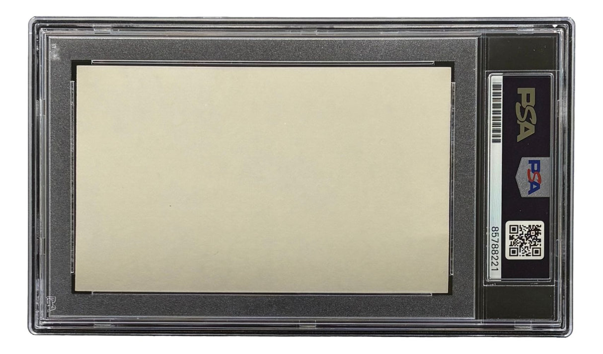 Jimmy Doolittle WWII Medal Of Honor Signed 3x5 Index Card PSA/DNA