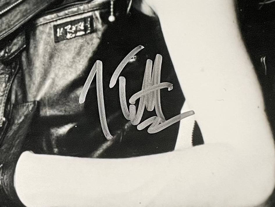 Joe Elliott Signed 11x14 Def Leppard Black And White Photo JSA ITP - Sports Integrity