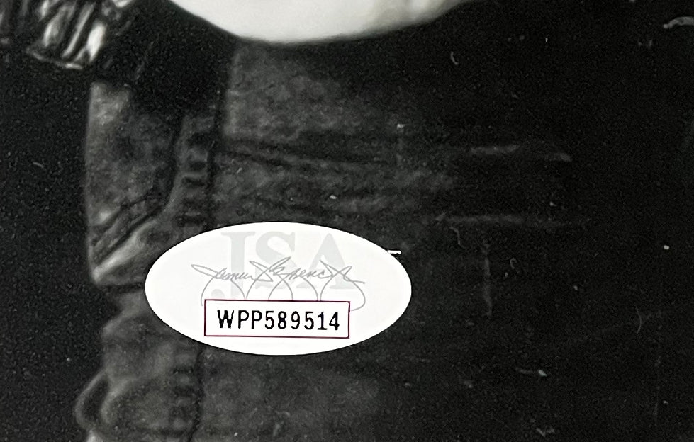 Joe Elliott Signed 11x14 Def Leppard Black And White Photo JSA ITP - Sports Integrity