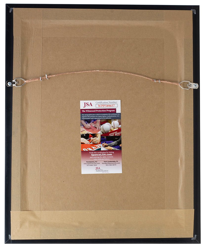 Joe Elliott Signed Framed 8x10 Def Leppard Spotlight Photo JSA ITP - Sports Integrity