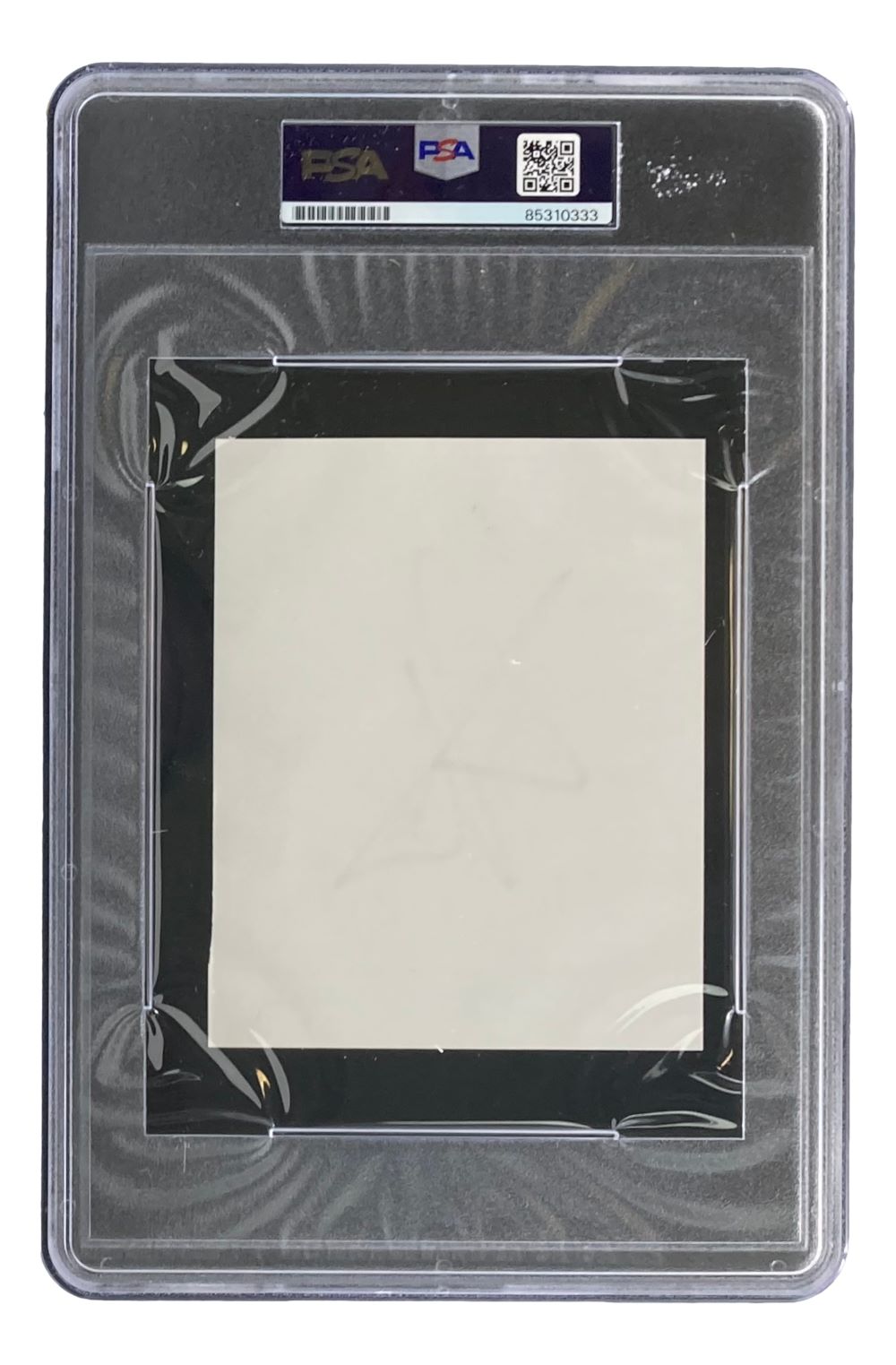 John Cena Signed Slabbed WWE Bookplate PSA