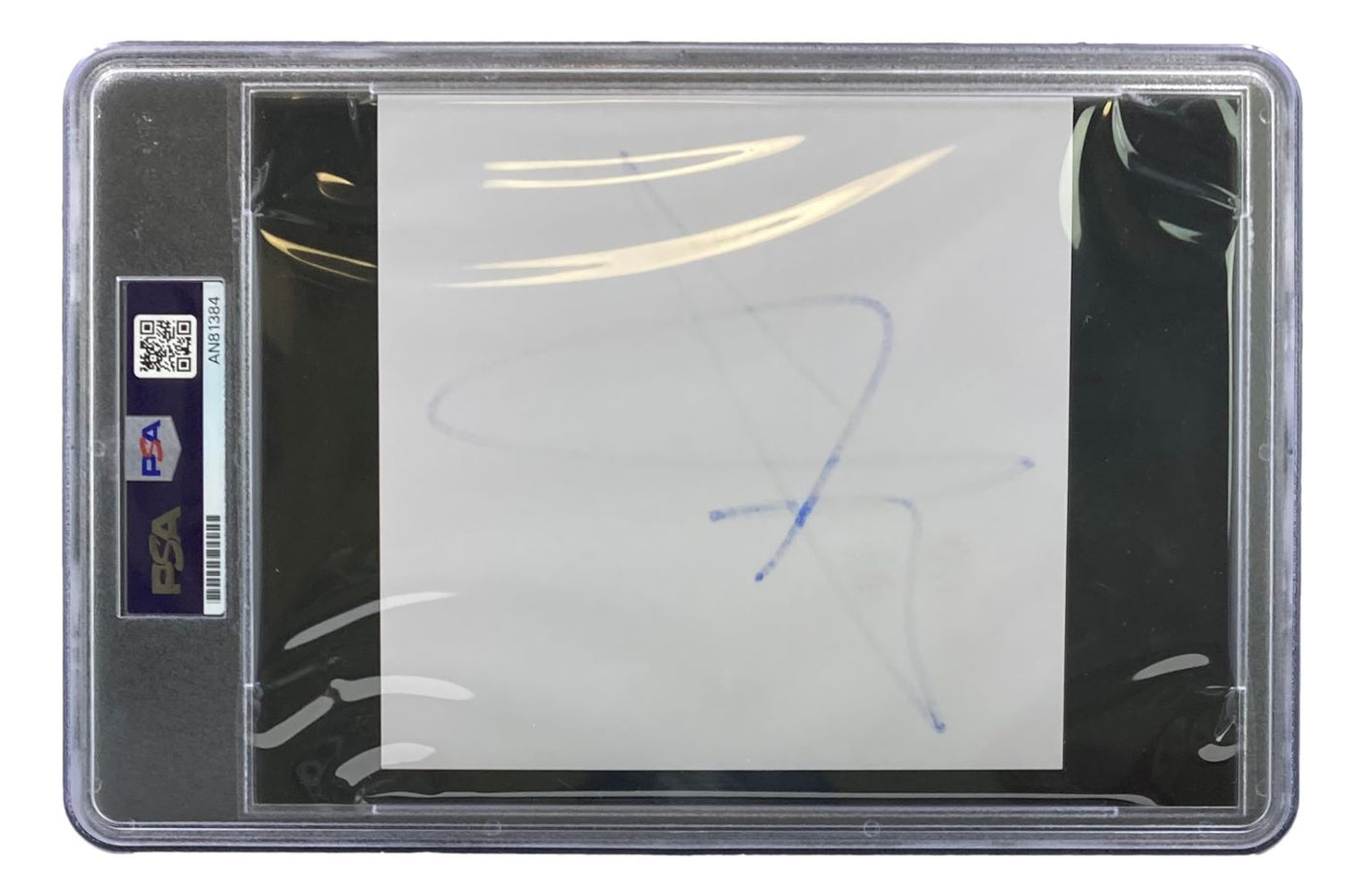 John Cena Signed Slabbed WWE Cut Signature PSA AN81384