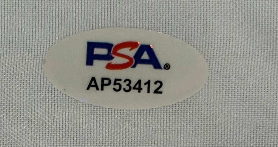 John Daly Signed Framed John Daly Logo Golf Flag PSA/DNA