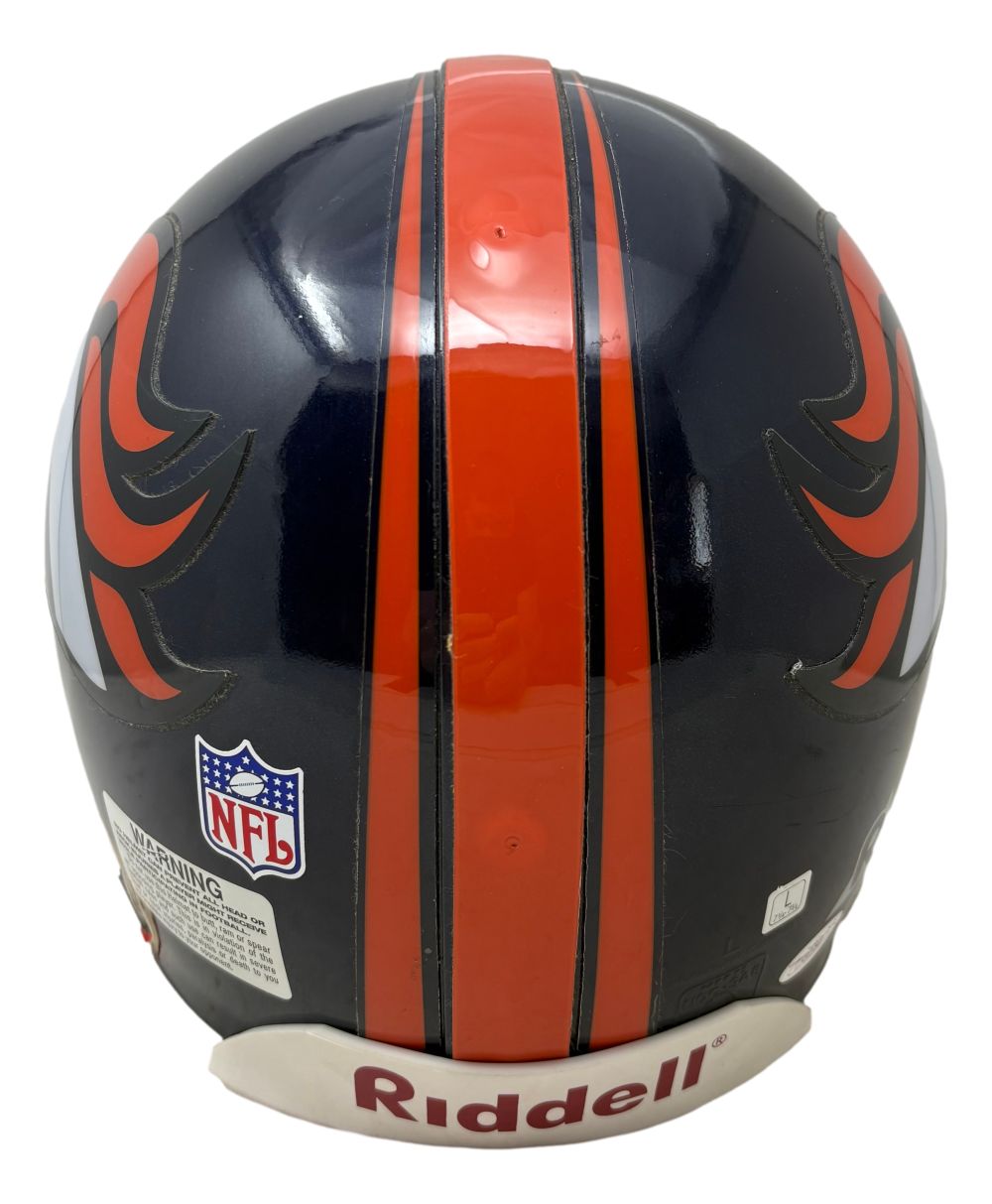 John Elway Signed Denver Broncos Full Size Authentic Helmet JSA Hologram