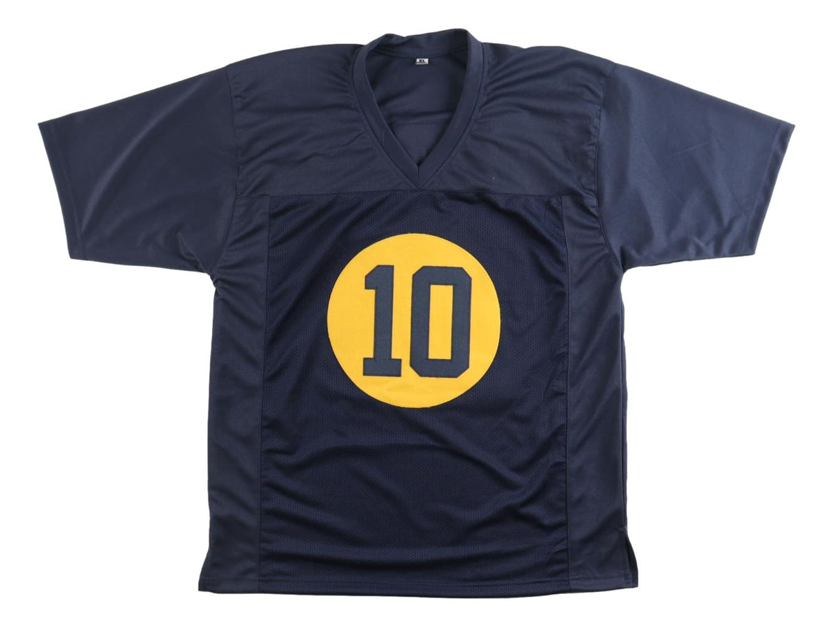 Jordan Love Green Bay Signed Alternate Navy Football Jersey BAS ITP