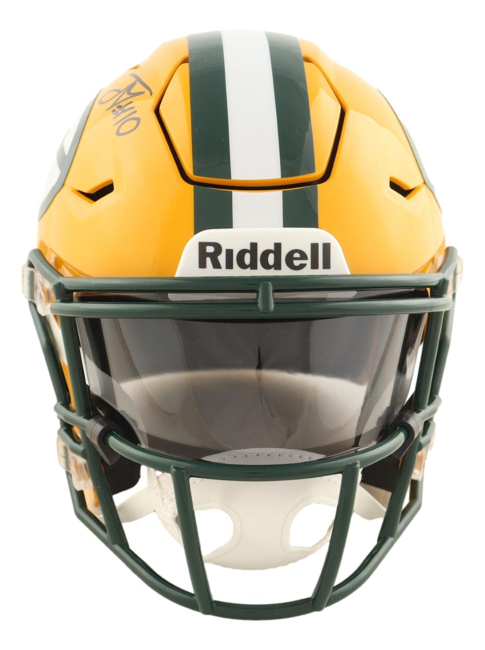 Jordan Love Signed Green Bay Packers MIDI SpeedFlex Helmet BAS